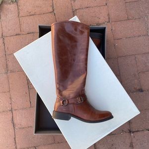 Hinge Congac riding boots W 7.5